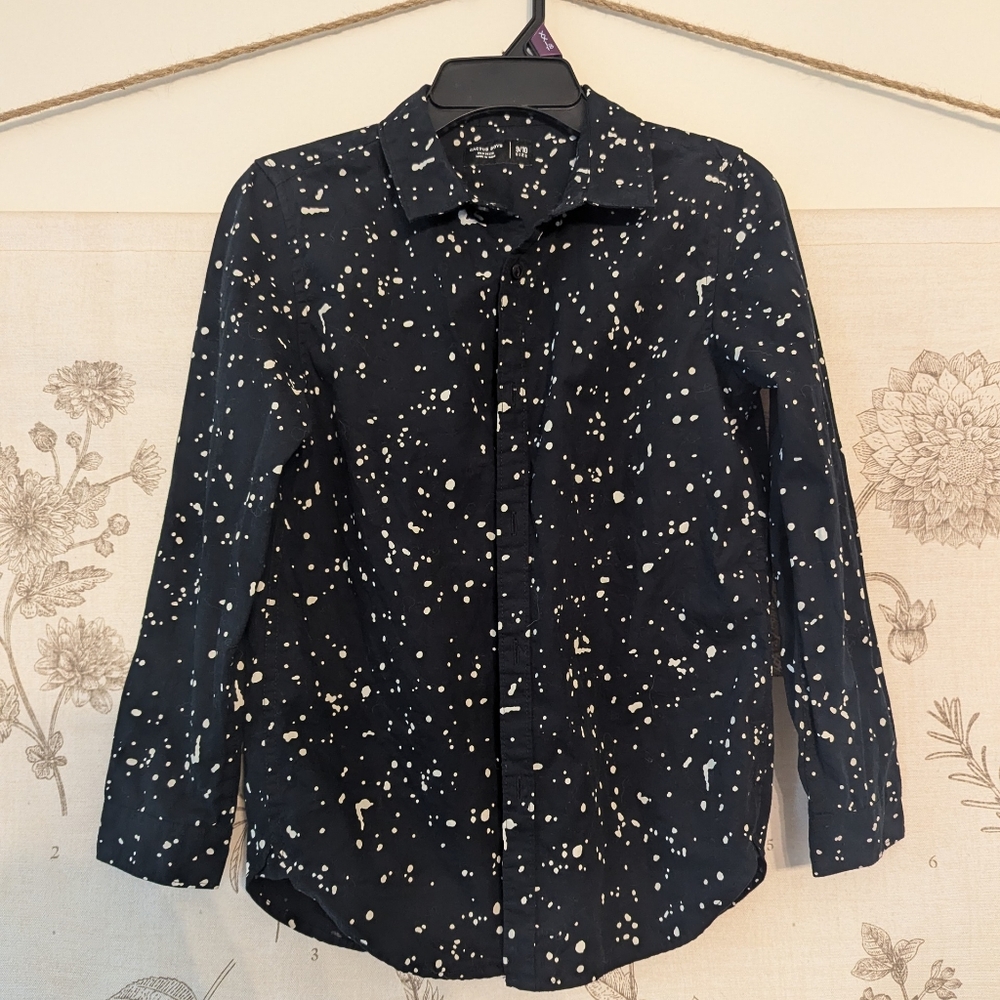 Boys long sleeve button down